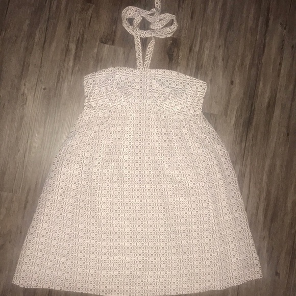 🧞♀️MADEWELL🧞♀️SILK CONVERSION HALTER DRESS - Picture 5 of 8